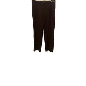 Pendleton Wool Trousers Brown Straight Leg Pants 14 Dark Academia